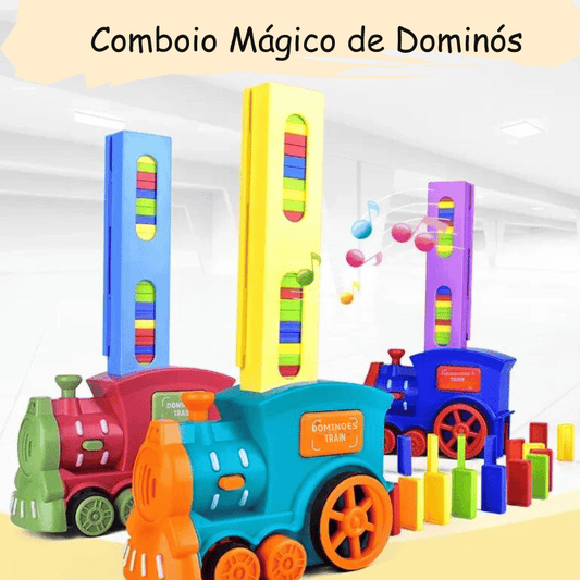 Dominoes Magic Train: The Creative Adventure that Sparks Imagination (BLUE COLOR) 