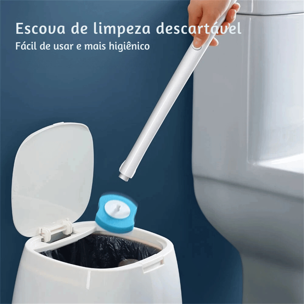Escova de Limpeza Sanitária CleanBrush Pro: Limpeza Eficiente e Descomplicada
