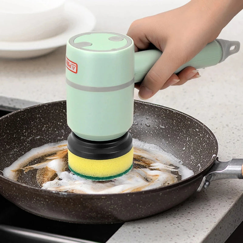 mágico Cepillo de limpieza eléctrico inalámbrico Cocina de tareas  domésticas
