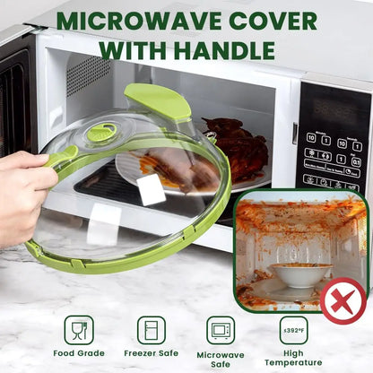 VaporSafe Microwave Lid - Warm food without dehydrating!