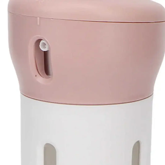 Dispensador de Viagem 4 x 1 MultiOption: Garrafa Compacta para Shampoo, Condicionador, Loção e Perfume